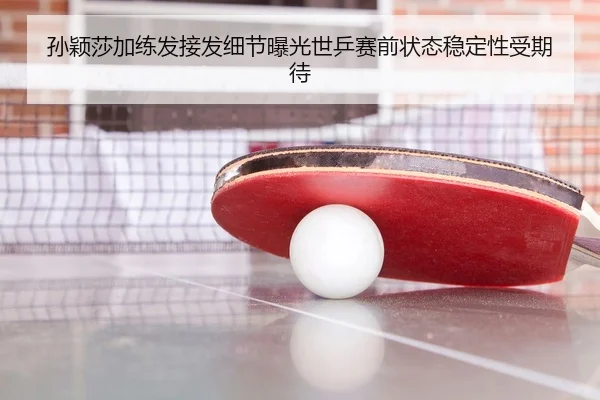 孙颖莎加练发接发细节曝光世乒赛前状态稳定性受期待